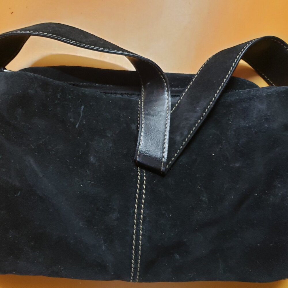 Apt 9 Black suede purse
